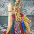 Tempera, acrylic on canvas - 130:85 cm. Magic Realism by Georgi Kostadinov - gekos