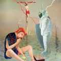 Tempera on canvas - 130:93 cm. Magic Realism by Georgi Kostadinov - gekos