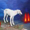 Tempera on canvas - 81:101 cm. Magic Realism by Georgi Kostadinov - gekos