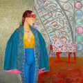 Tempera, acrylic on canvas - 81:81 cm. Magic Realism by Georgi Kostadinov - gekos