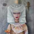 Princess Dacil of Tenerife - Oil on canvas 60:50 cm.